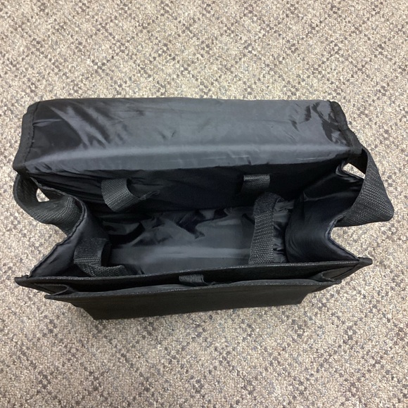 Small Black Filing Storage Tote Bag * NEW - Picture 9 of 10